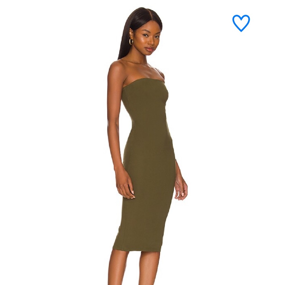 Superdown lilian strapless dress